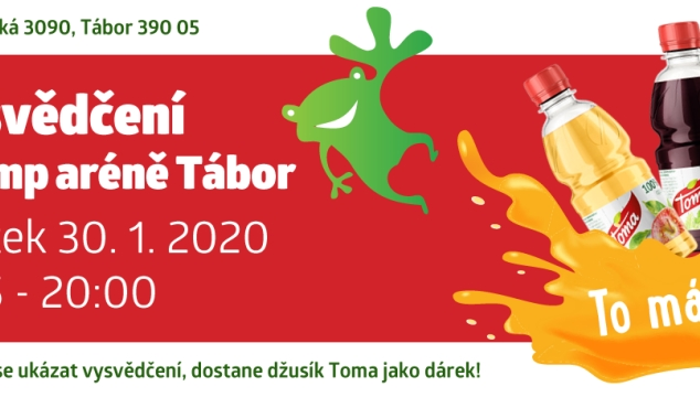 30.1. 2020 na VYSVĚDČENÍ v Jump aréně Tábor!