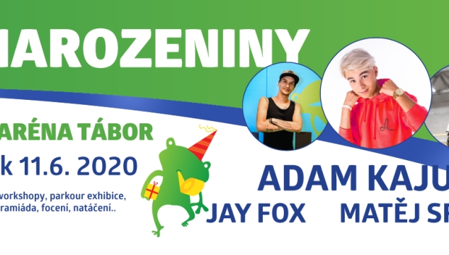 Jump aréna Tábor - 1. narozeniny - Adam Kajumi, Jay Fox & Matěj Srovnal