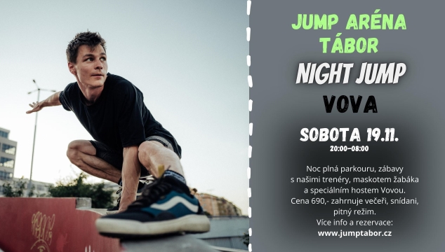 NIGHT JUMP s VOVOU sobota 19.11.